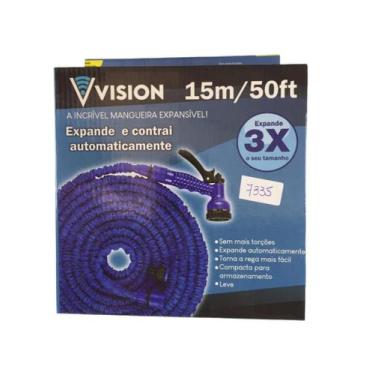 Imagem de Mangueira Extensível Mágica Retrátil 15m E 7 Tipos De Jato - VISION