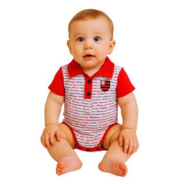 Imagem de Body Polo Flamengo Estampa do Hino Oficial, P