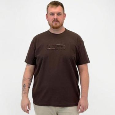 Imagem de Camiseta Gangster Plus Size Manga Curta Masculina-Masculino