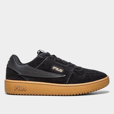 Imagem de Tênis Fila Acd Classic Se Masculino, Preto, Dourado, 43
