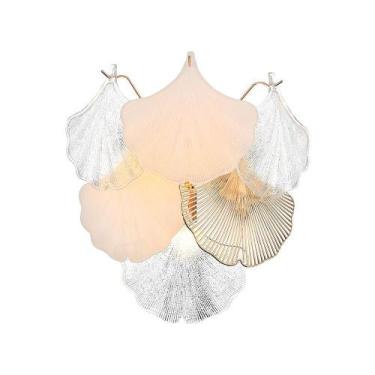 Imagem de Arandela Nordecor Musche E14 Bivolt Ouro Brilho 2907