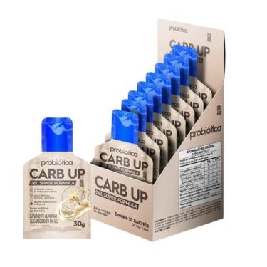 Imagem de Carb Up Gel Super Fórmula 10 Sachês x 30g cada 300g Probiótica, Baunil