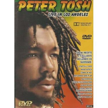 Imagem de DVD Peter Tosh Live In Los Angeles Original - ÁGATA