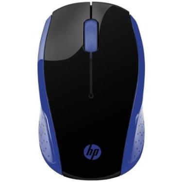 Imagem de Mouse HP Sem Fio 200 Oman Azul - 2HU85AA-Unissex