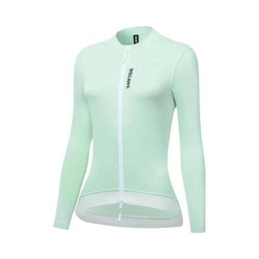 Imagem de Camisa De Ciclismo Feminina Slim Fit De Manga Longa Respirável Para Ve