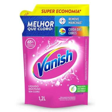Imagem de Tira Manchas Líquido Multiuso Refil Vanish 1,2L