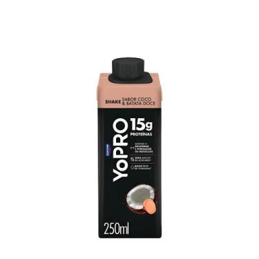 Imagem de Bebida Láctea UHT Coco com Batata-Doce 15g de proteínas YoPRO  250ml, 