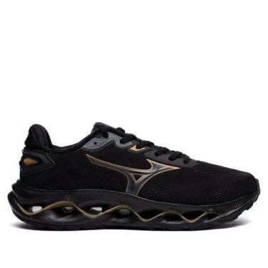 Imagem de Tênis Masculino Mizuno Wave Legend 5 Esportivo Preto, Preto, 41