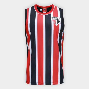 Imagem de Regata São Paulo Braziline Masculina-Masculino