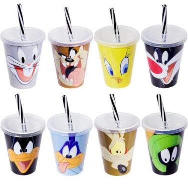 Imagem de 15 Copos Looney Tunes p/ Festa Infantil Decoração Lembrança - Plasútil