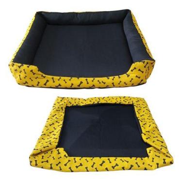 Imagem de Cama Para Cachorro Grande Cama Gg Cama 95x95cm + Capa Extra - VL ENXOV