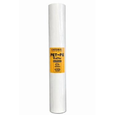 Imagem de Bobina Pet-Pe Brilho 27 micras para Laminação 65x100m - Cassmar