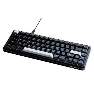 Imagem de Teclado Magnético Gamer Attack Shark X65 HE, Rapid Trigger, 8000Hz, 0.