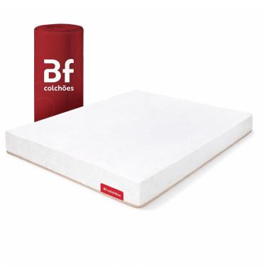 Imagem de Colchao King D33 NASA 100% Espuma 3 Camadas a Vacuo 193x203x18cm Bf Wellness Bambu BF Colchões