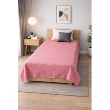 Imagem de Colcha Cama De Solteiro Padrão Piquet Cobre Leito 1,40X2,20M - HomeLar