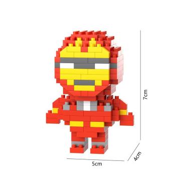 Imagem de Brinquedo Blocos de Montar Infantil F3021 Educativo com Animais em Plástico ABS Ecológi...