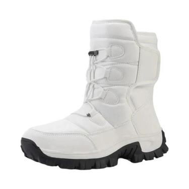 Imagem de Botas De Neve Femininas Quentes E Impermeáveis Com Plataforma Antiderr