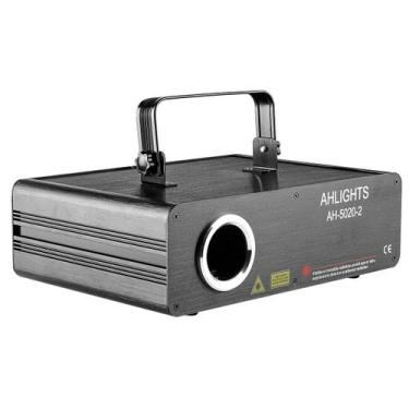 Imagem de Projetor Laser Verde Bivolt Com Efeitos Controle DMX E ILDA Profission