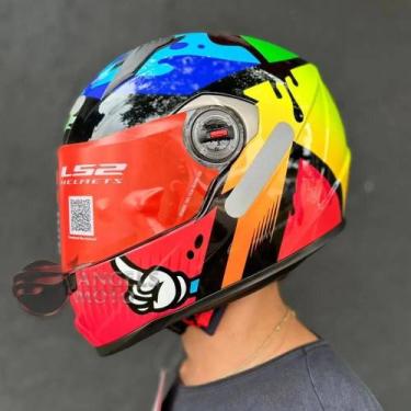 Imagem de Capacete LS2 FF358 Masterpiece Hv Yellow, 62, Amarelo