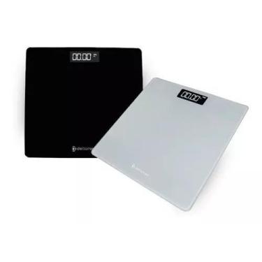 Imagem de Balança smart corporal digital 180kg dellamed, PRETO