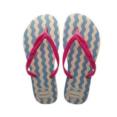 Imagem de Chinelo Havaianas Fantasia Style II Feminino Coração Cor:BegeTamanho:3