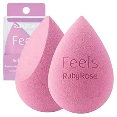 Imagem de ESPONJA DE MAQUIAGEM SOFT BLENDER FEELS HBS01 da Ruby Rose - Ruby Rose