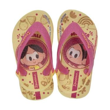 Imagem de Chinelo Bebê Grendene Kids Ipanema 26791, Amarelo, Rosa, 22