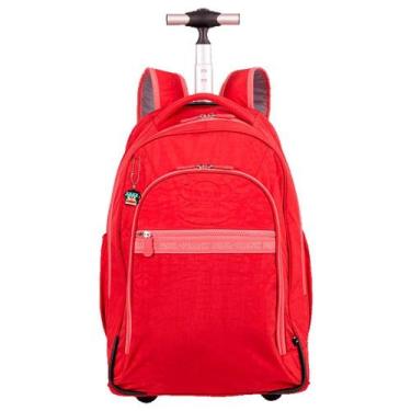 Imagem de Mochila Sestini Carrinho Paul Frank Classics Vermelho Cereja