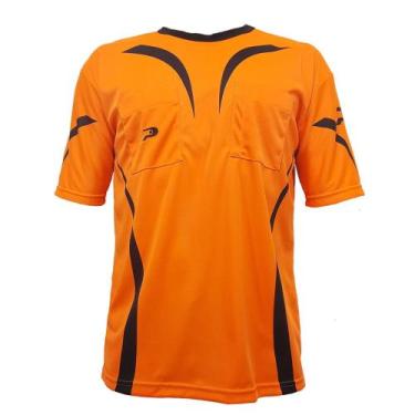 Imagem de Camisa Arbitro Placar Tapajós CP-6430 Masculina, M, Laranja fluorescen