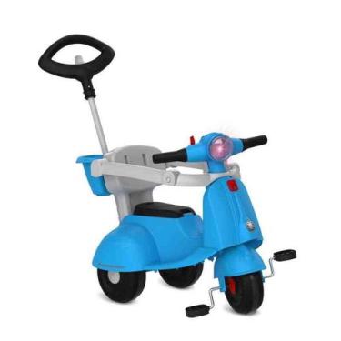 Imagem de Triciclo Banderetta Passeio e Pedal Azul Bandeirante
