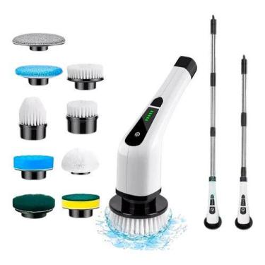 Imagem de Escova De Limpeza Esfregão Mop Elétrico 9 Em 1 - Nilo-imports