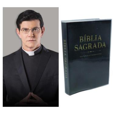 Imagem de Bíblia Sagrada NTLH Média Capa Cristal - Padre Reginaldo Manzotti