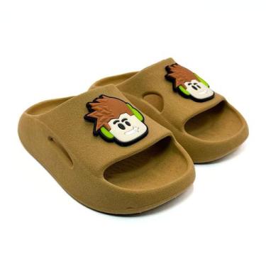 Imagem de Chinelo Slide Nuvem Menino Gamer Roblo X Jogo Confortável Macio Anatôm