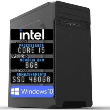 Imagem de Pc Computador Cpu Intel Core I5 Ssd 480gb / 8 gb Memória Ram WINDWOS 1