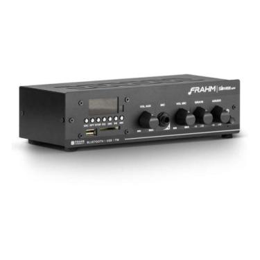 Imagem de Amplificador Para Som Ambiente Slim1000 App Frahm - Eletronica Castro