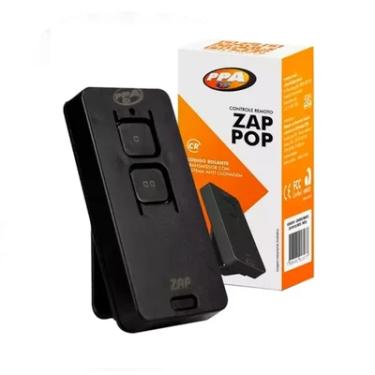 Imagem de Controle Remoto Ppa Zap Pop 433mhz Dupla Tecnologia