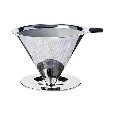 Imagem de Coador de Café Inox 12,5cm Resistente e Prático Etilux - WESTERN