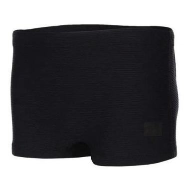 Imagem de Sunga Boxer Speedo Canelada, Preto, Pequeno