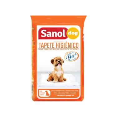Imagem de Tapete Higiênico Sanol Dog Superabsorvente 80x60cm 7 unidades, 7
