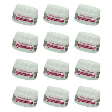 Imagem de Creme Facial Hidratante Elastina, Colágeno e Vitamina E 12 Unidades - 