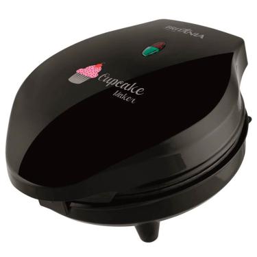 Imagem de Máquina de Cupcake Cupcake Maker 3 para Preparo de Até 7 Unidades com Kit de Acessórios para Confeitar Preto Britânia