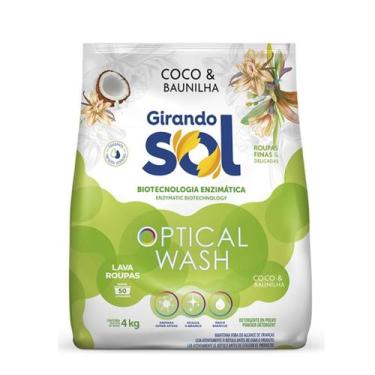 Imagem de Lava Roupas em Pó Girando Sol 800 gr Fragrâncias:Coco e Baunilha