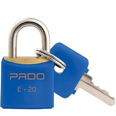 Imagem de Cadeado Colorido Azul Sm Lt - 20Mm - PADO