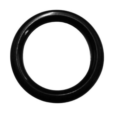 Imagem de Kit 10 Argolas Para Varão 28mm Cortina PVC - Morena Mineira, Preto