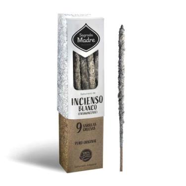 Imagem de Incenso Branco Natural Sahumerio Sagrada Madre