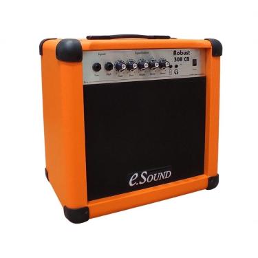 Imagem de Amplificador para Contrabaixo Robust 308 CB com 30 Watts RMS e Equalização 3 Viass em Laranja