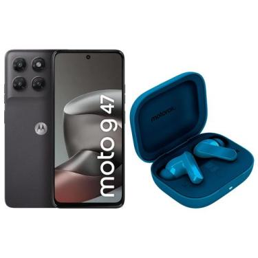 Imagem de Smartphone Motorola Moto g47 256GB Grafite - 5G + Fone de Ouvido Bluet