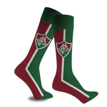 Imagem de Meião Fluminense Infantil Juvenil Futebol Salão Campo Socity - Rikam, 