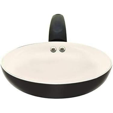 Imagem de Frigideira Antiaderente Revestimento Cerâmico 24cm Preta - FWB