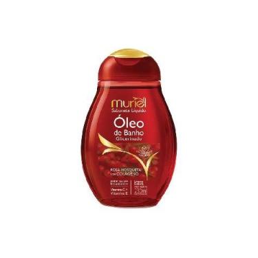 Imagem de Óleo de Banho Glicerinado Rosa Mosqueta com Colágeno Muriel 230ml - KE